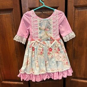 Stitches n’ Bloom Vintage Christmas Dress
